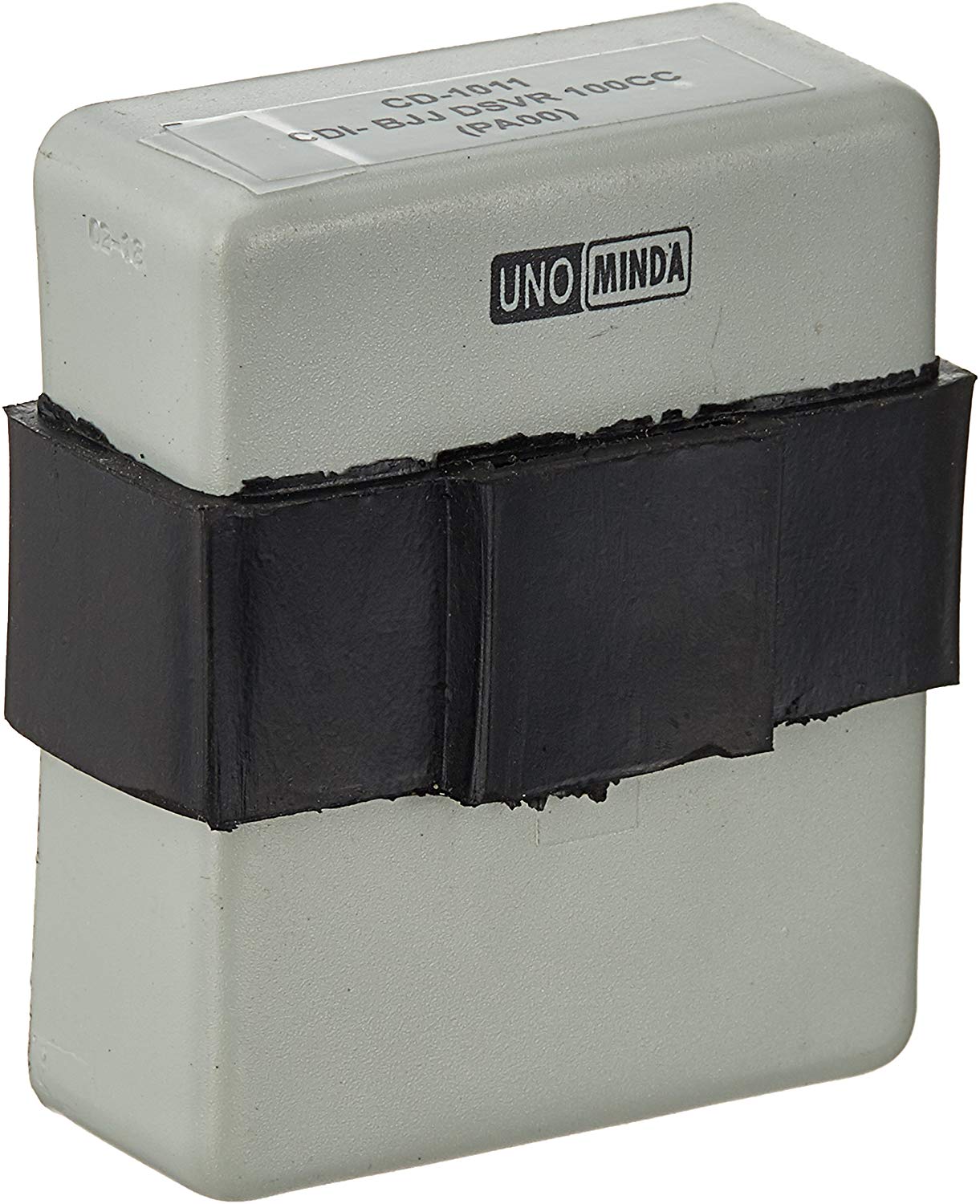 Uno Minda CD-1011 CDI - GREY CASE, 2 PIN White PBT COUPLER, 4+2 PIN Yellow Coupler For-BAJAJ-DISCOVER 100 